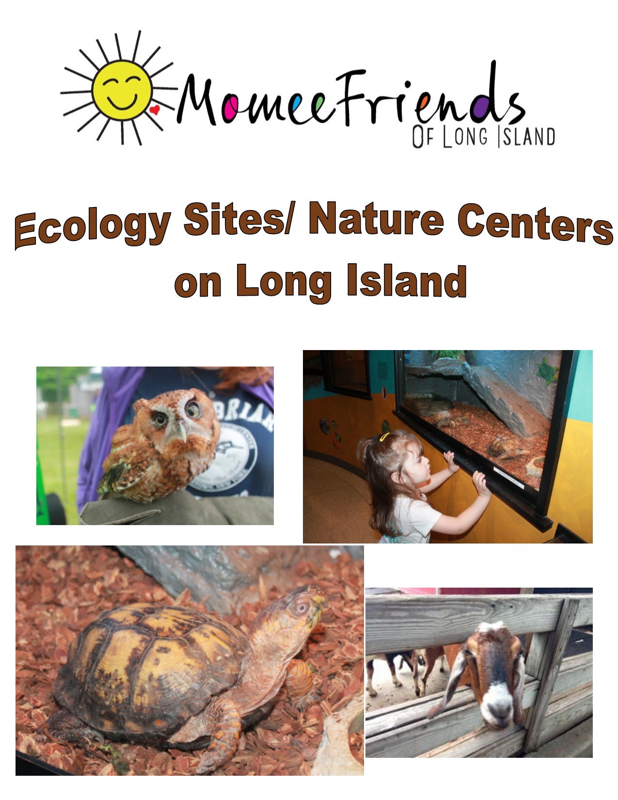 Ecology Sites/ Nature Centers on Long Island