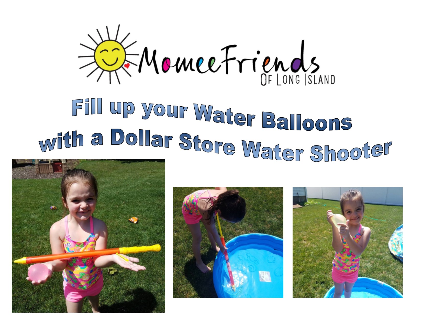Fill up your Water Balloons with a Dollar Store Water Shooter