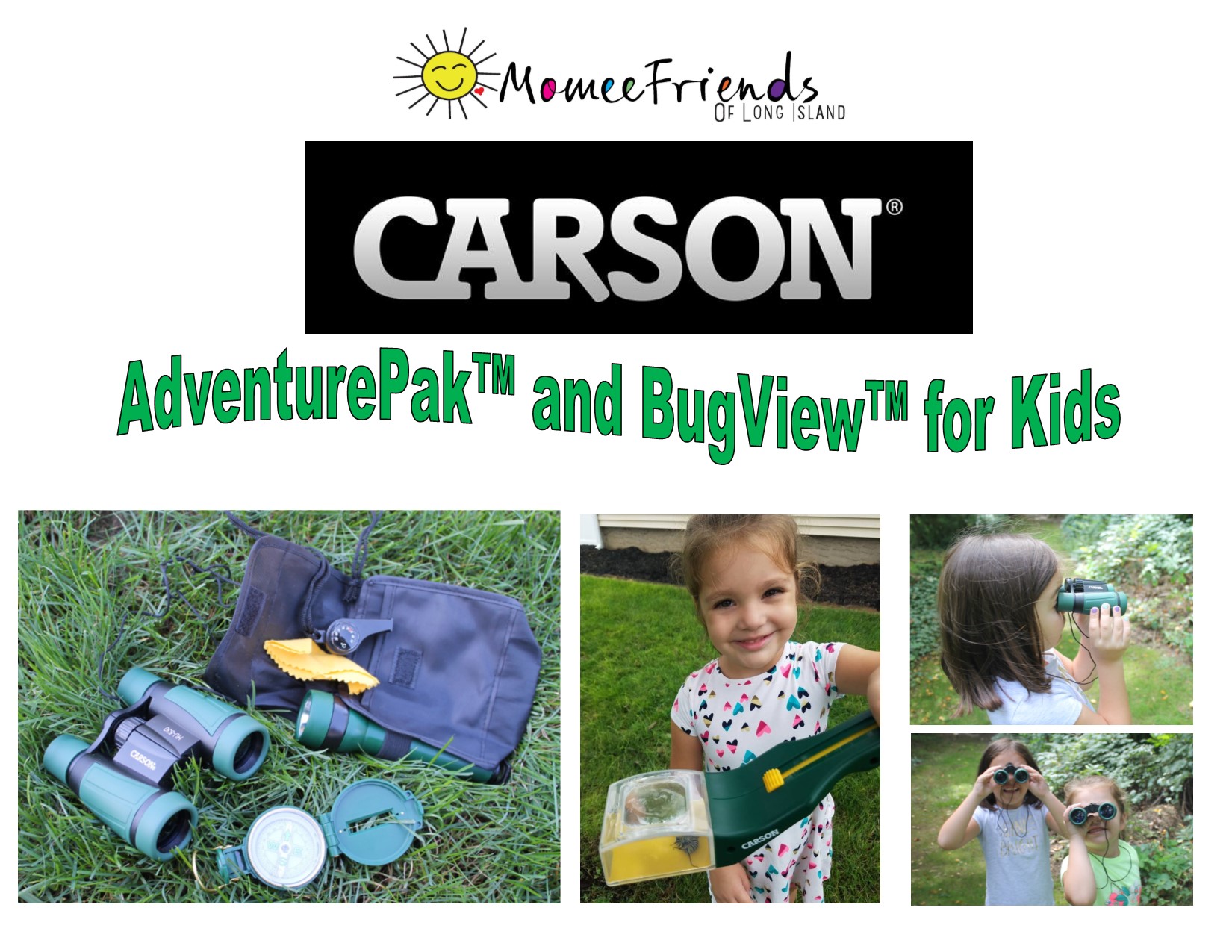 Carson Optical AdventurePak™ and BugView™ for Kids