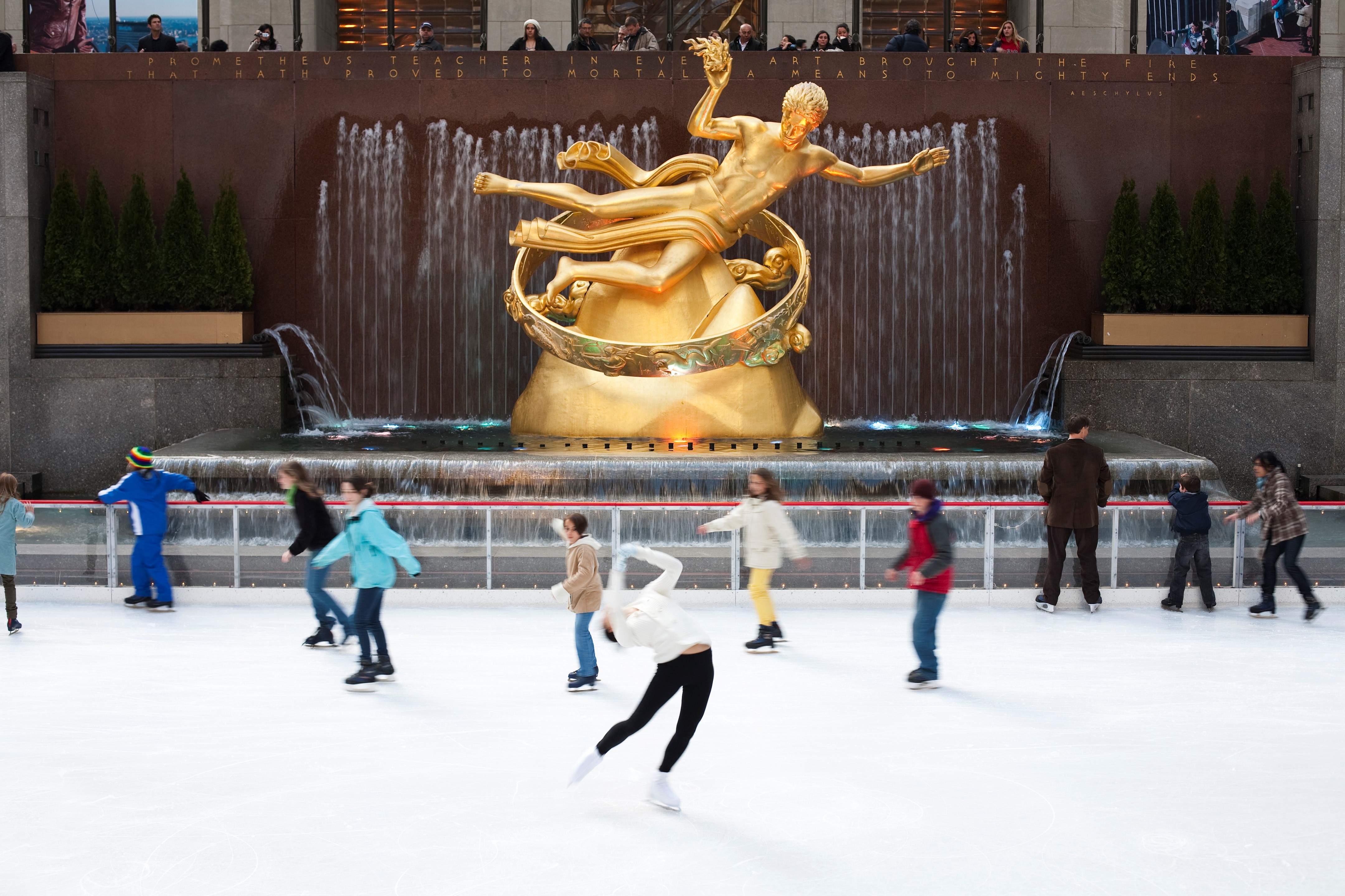THE RINK AT ROCKEFELLER CENTER® OPENS FOR THE WINTER SEASON ON MONDAY, OCTOBER 8, 2018