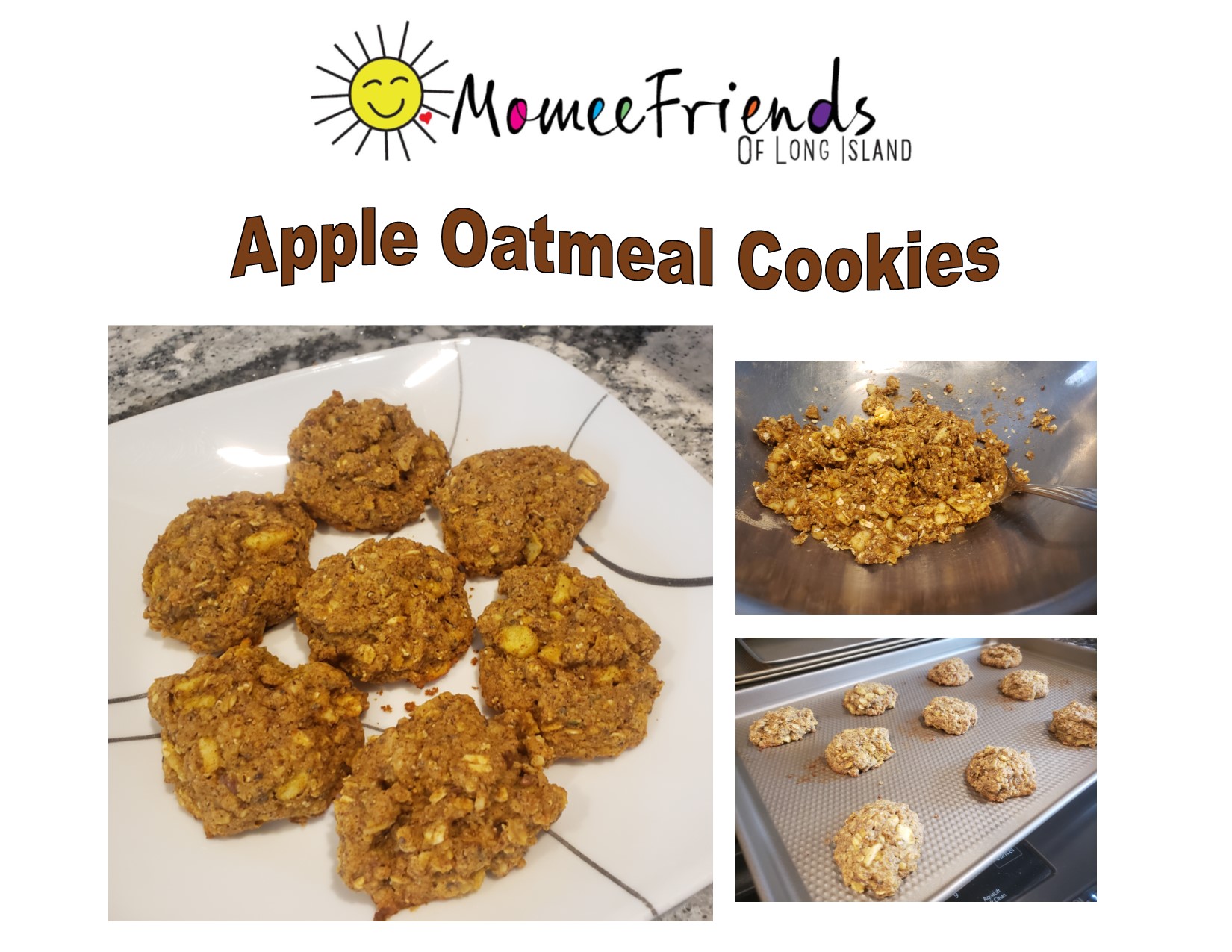 Apple Oatmeal Cookies