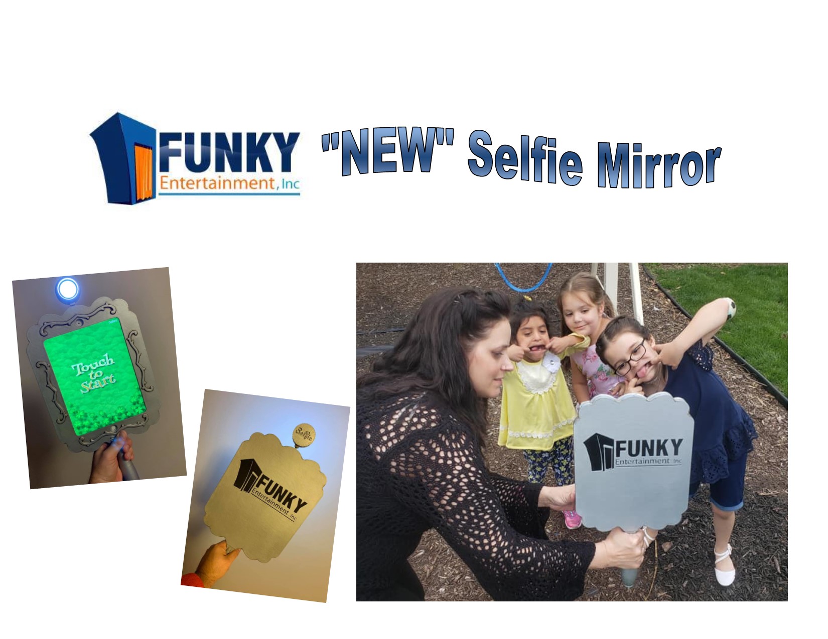 Funky Entertainment “NEW” Selfie Mirror