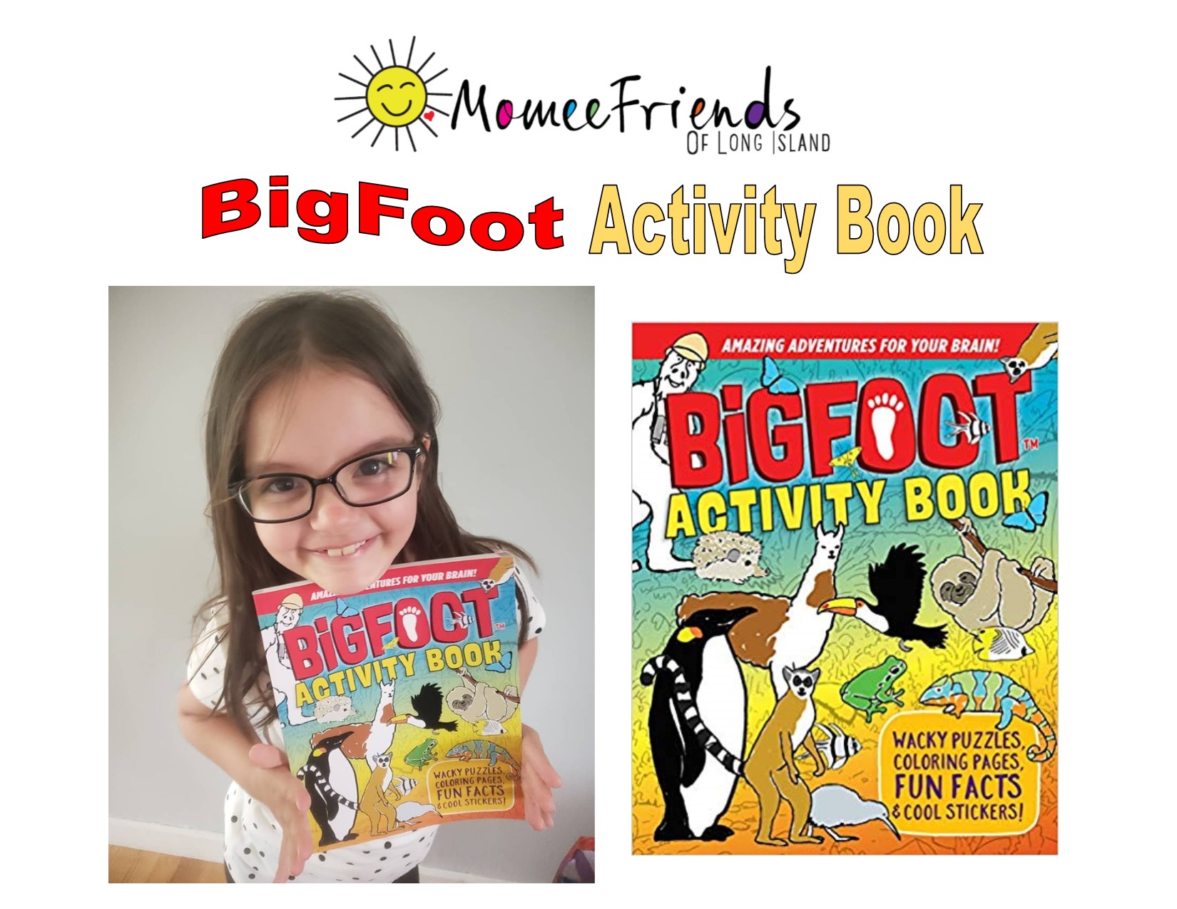 BigFoot Activity Book