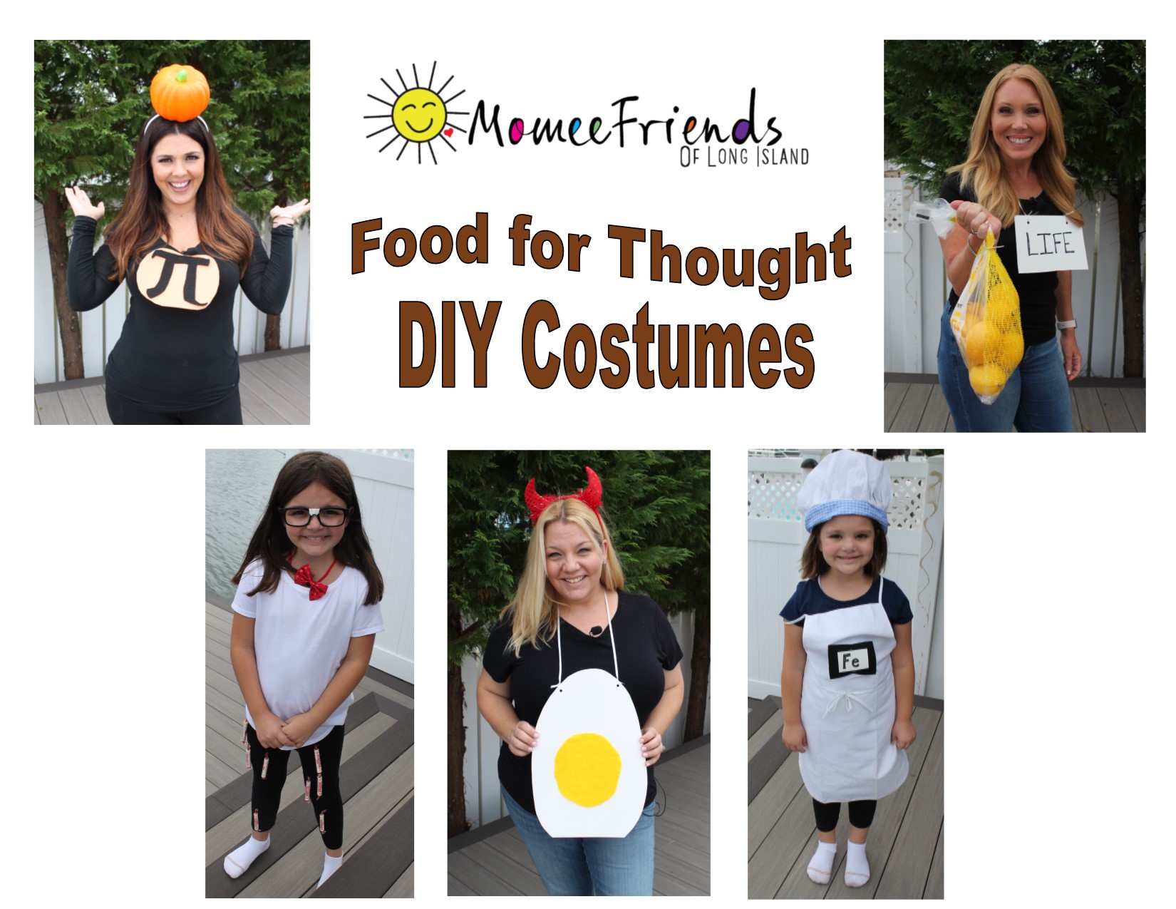 Food for Thought DIY Costumes- seen on News 12 Long Island