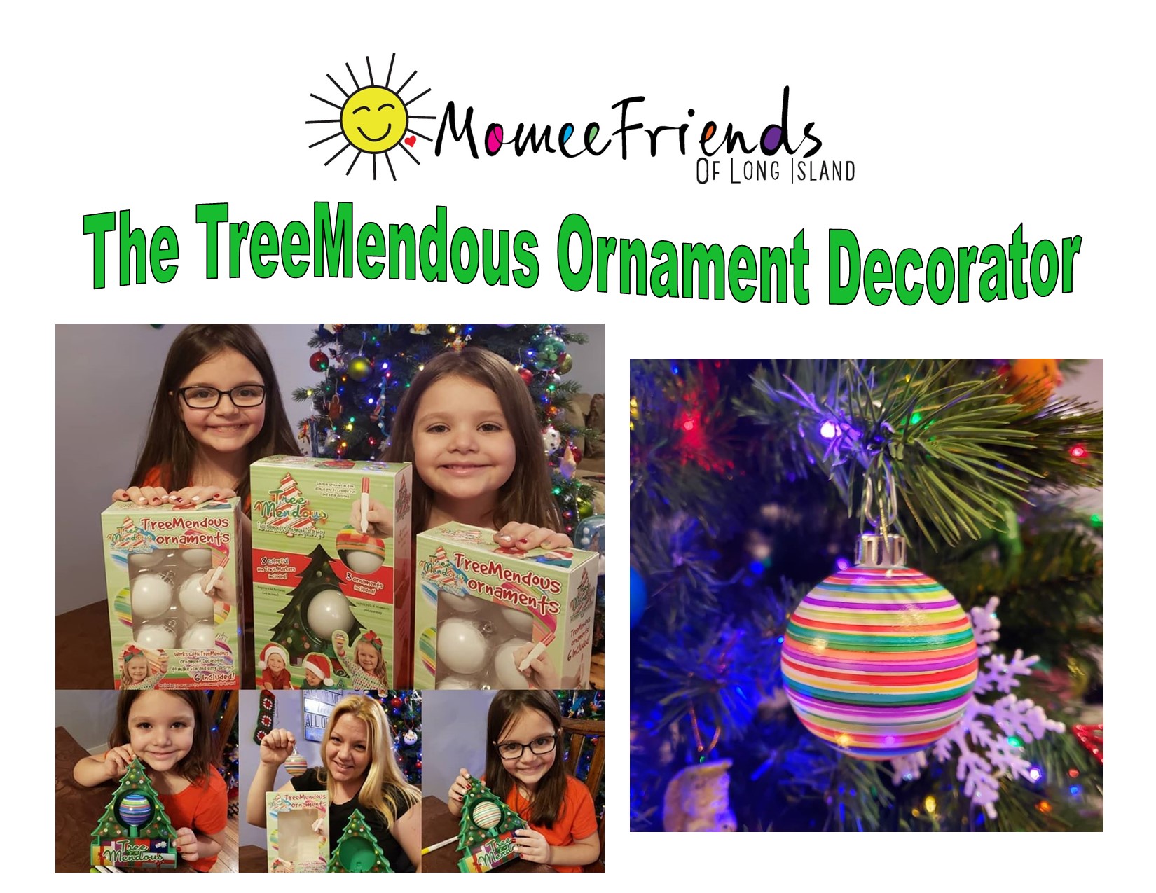 TreeMendous Christmas Tree Ornament Decorating Kit