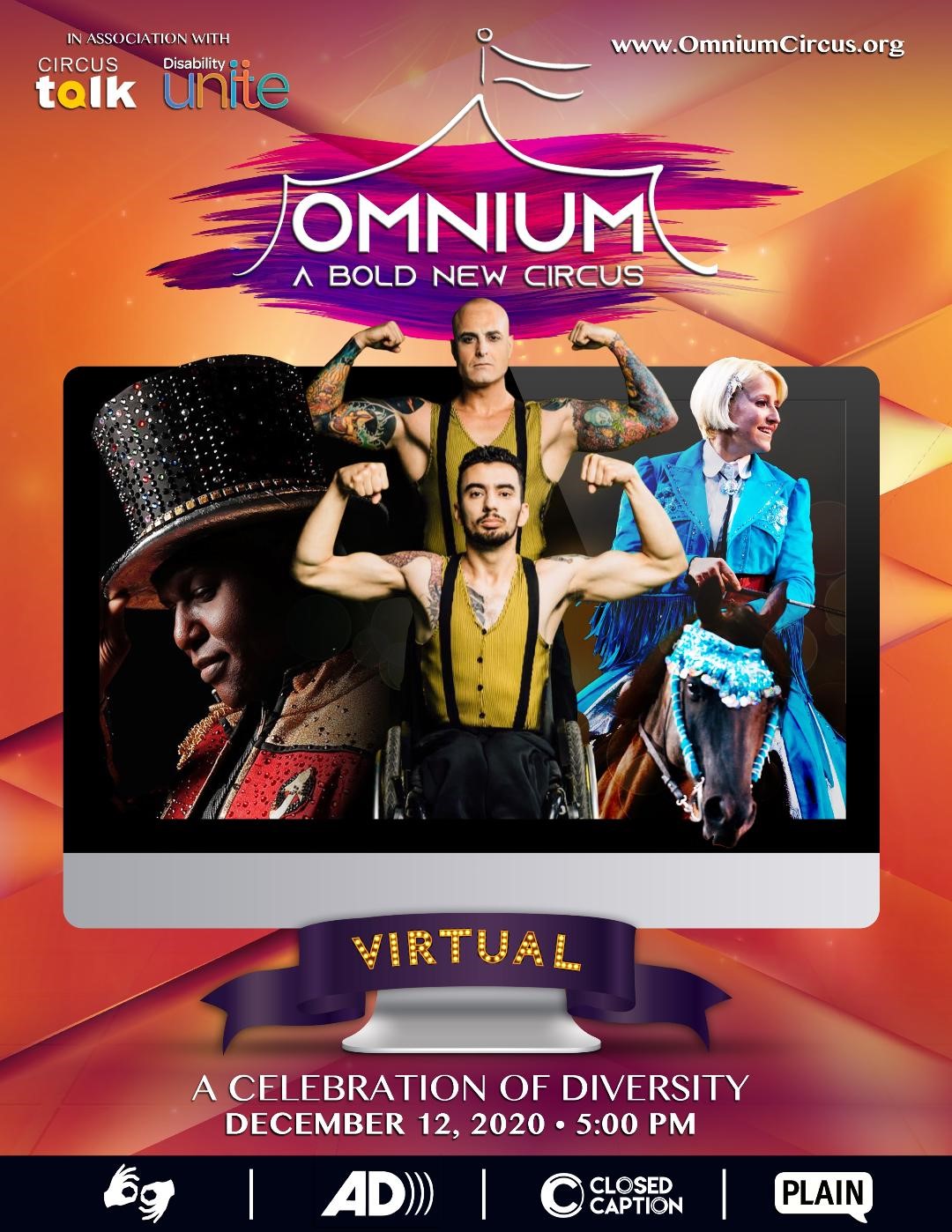 CIRCUS OMNIUM: A bold new big-top circus for ALL!