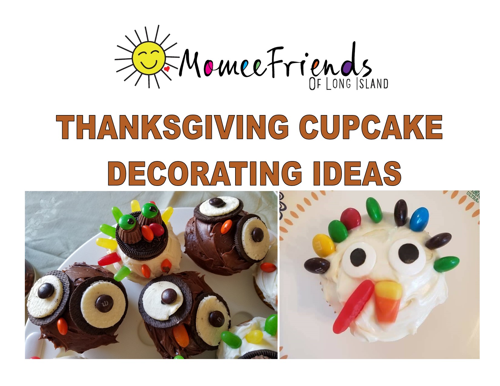 Thanksgiving Cupcake decorating Ideas