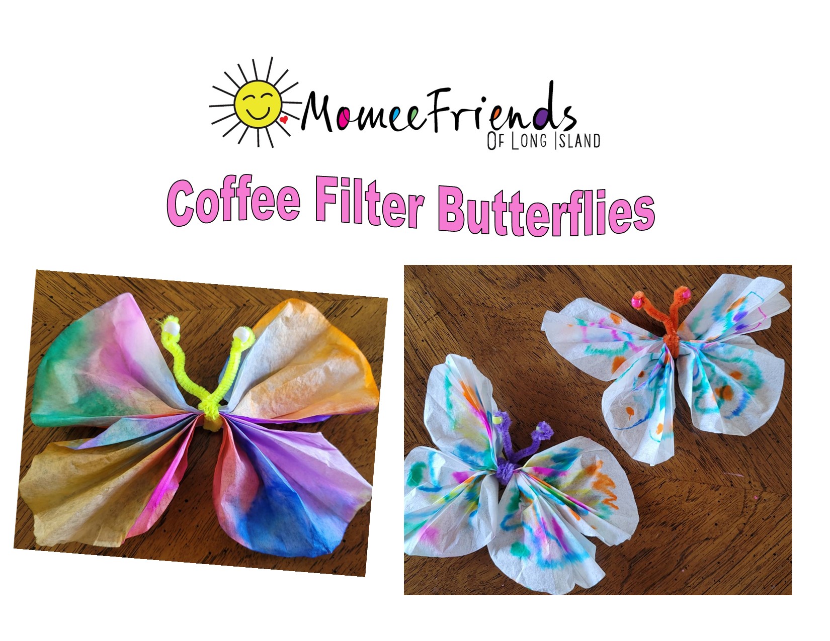 Coffee Filter Butterflies