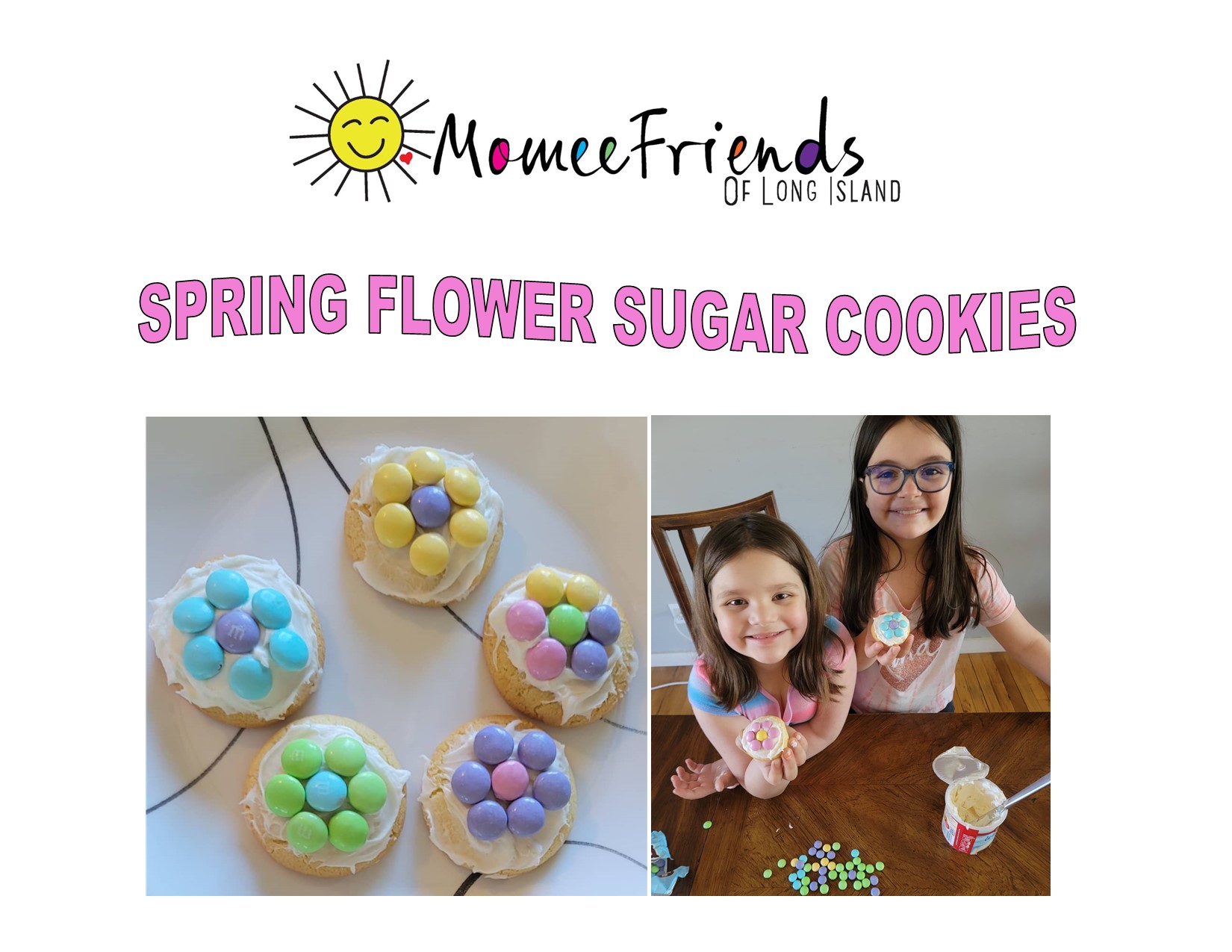 Spring Flower Sugar Cookies