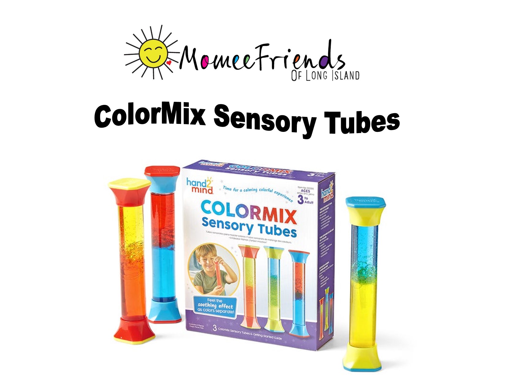 Hand2Mind ColorMix Sensory Fidget Tubes