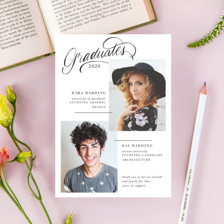 Announce your Graduation Event with Basic Invite