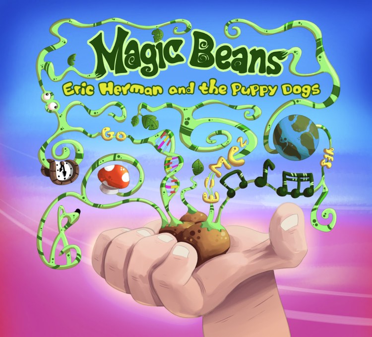 MAGIC BEANS- ERIC HERMAN & THE PUPPY DOGS