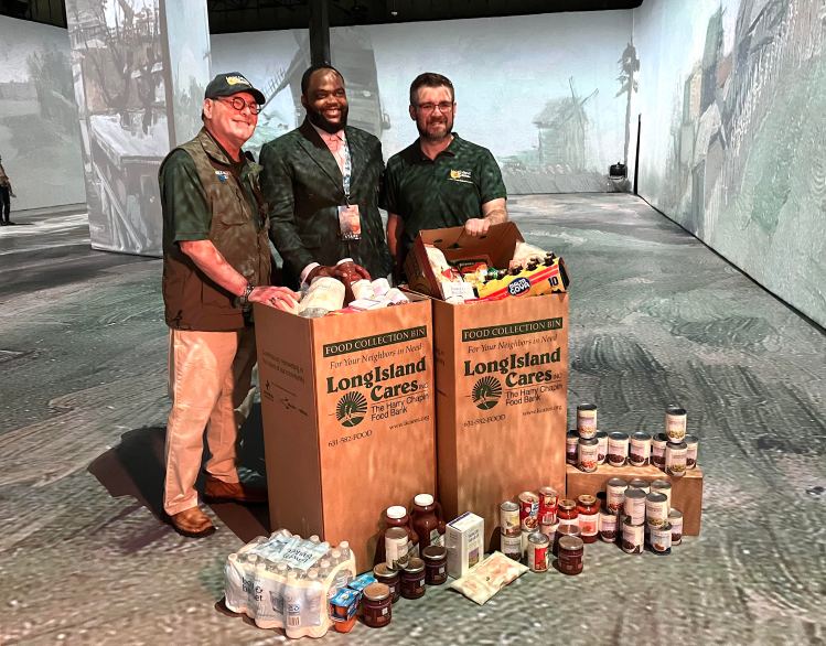 Give Back to LI Cares at the Beyond Van Gogh Experience