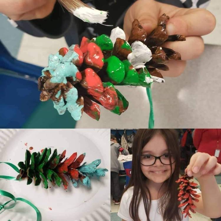 Pinecone Holiday Decorations