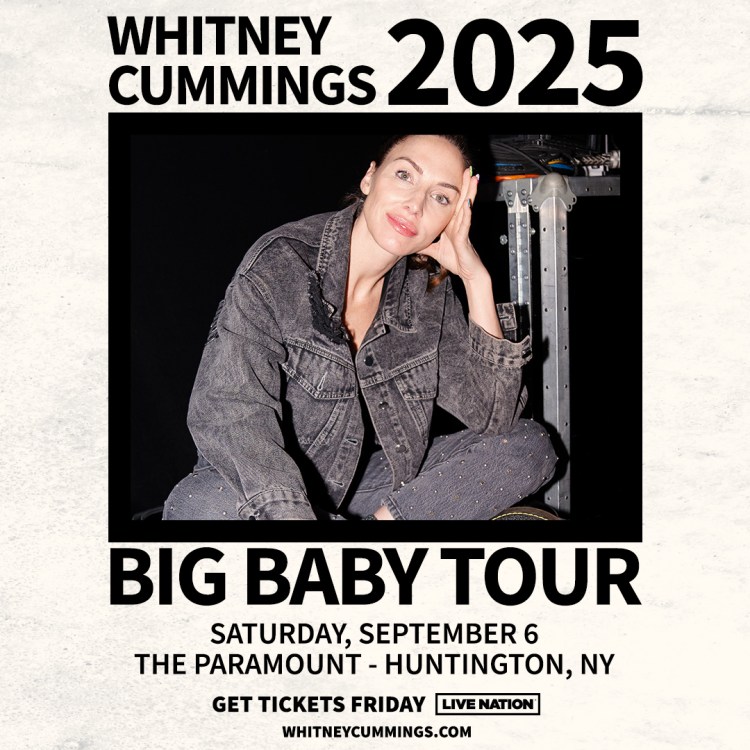 COMEDIAN WHITNEY CUMMINGS ‘BIG BABY’ TOUR 2025  AT THE PARAMOUNT