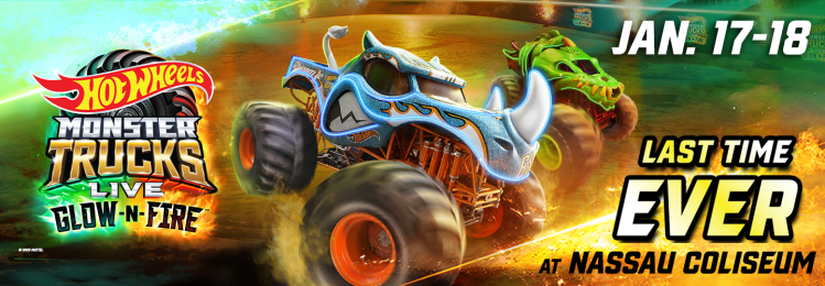 Hot Wheels Monster Trucks Live coming to Nassau Coliseum for the last time ever!