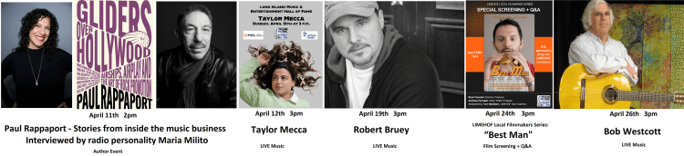 April Events happening at LIMEHOF