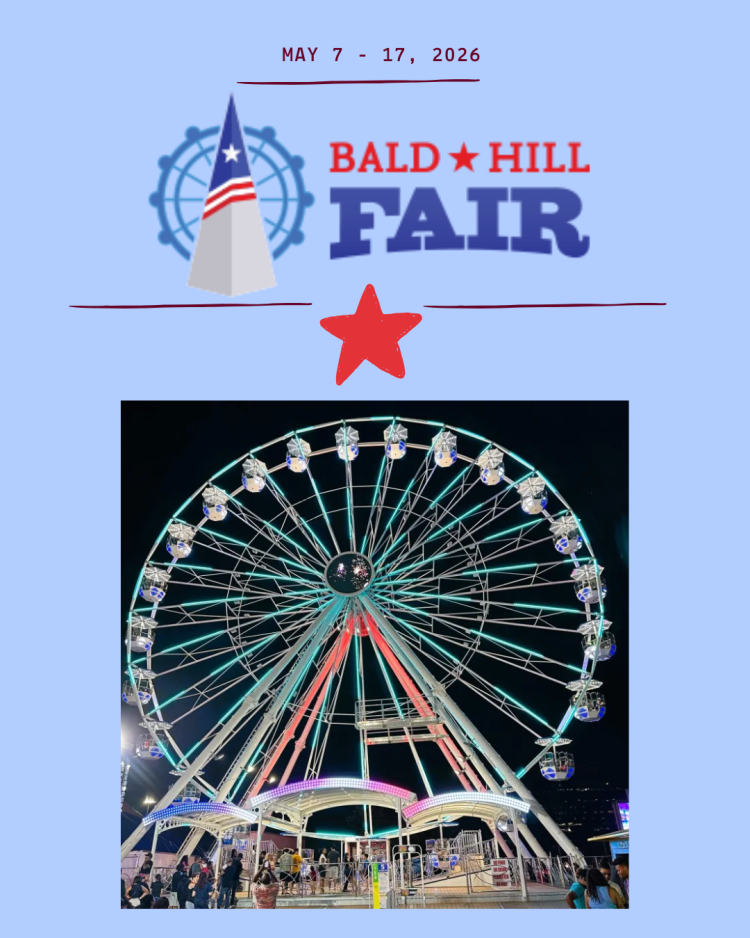 Bald Hill Fair begins Thursday, May 7th 2026