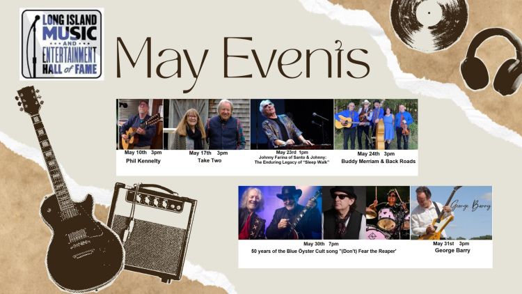May Events happening at LIMEHOF