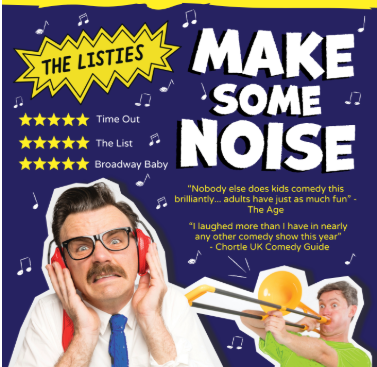 THE LISTIES: MAKE SOME NOISE coming to NYC this July