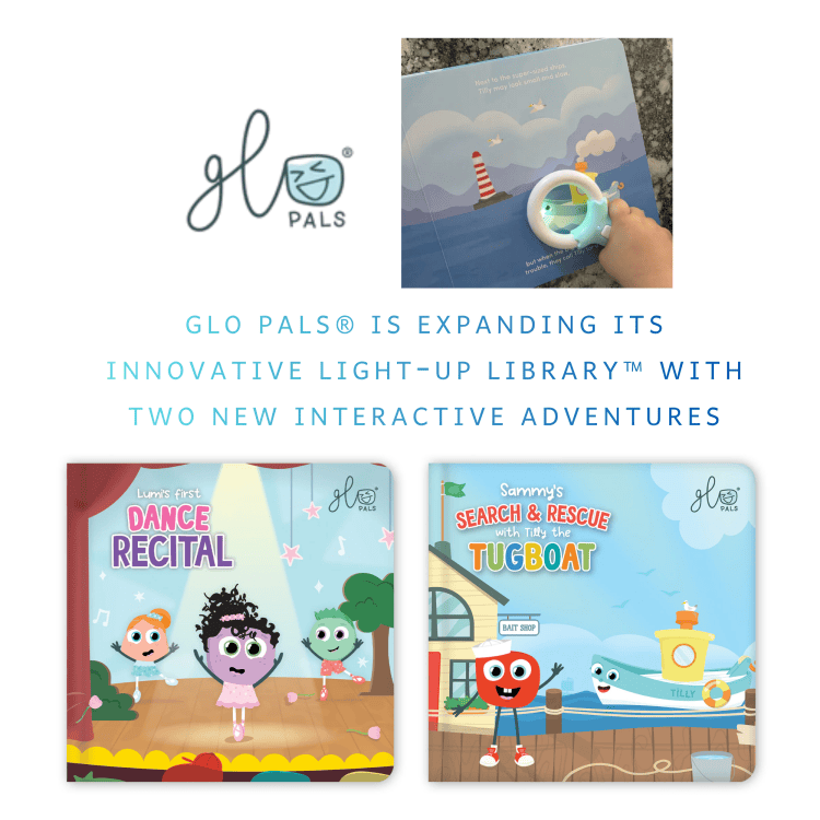 Glo Pals® is expanding its innovative Light-Up Library™ with two new interactive adventures